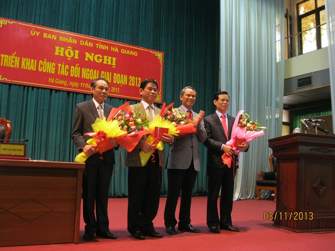 Tỉnh Hà Giang tổng kết hoạt động công tác đối ngoại 2010-2012 và triển khai nhiệm vụ công tác đối ngoại 2013 - 2015